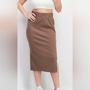 Adidas Ribbed Skirt - Size Small